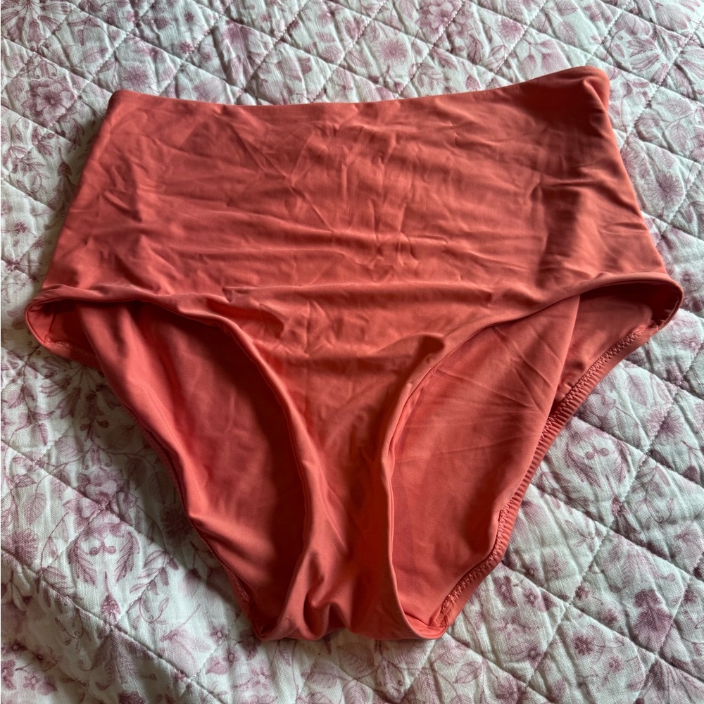 lululemon athletica Coral High-Waist Bikini Bottoms